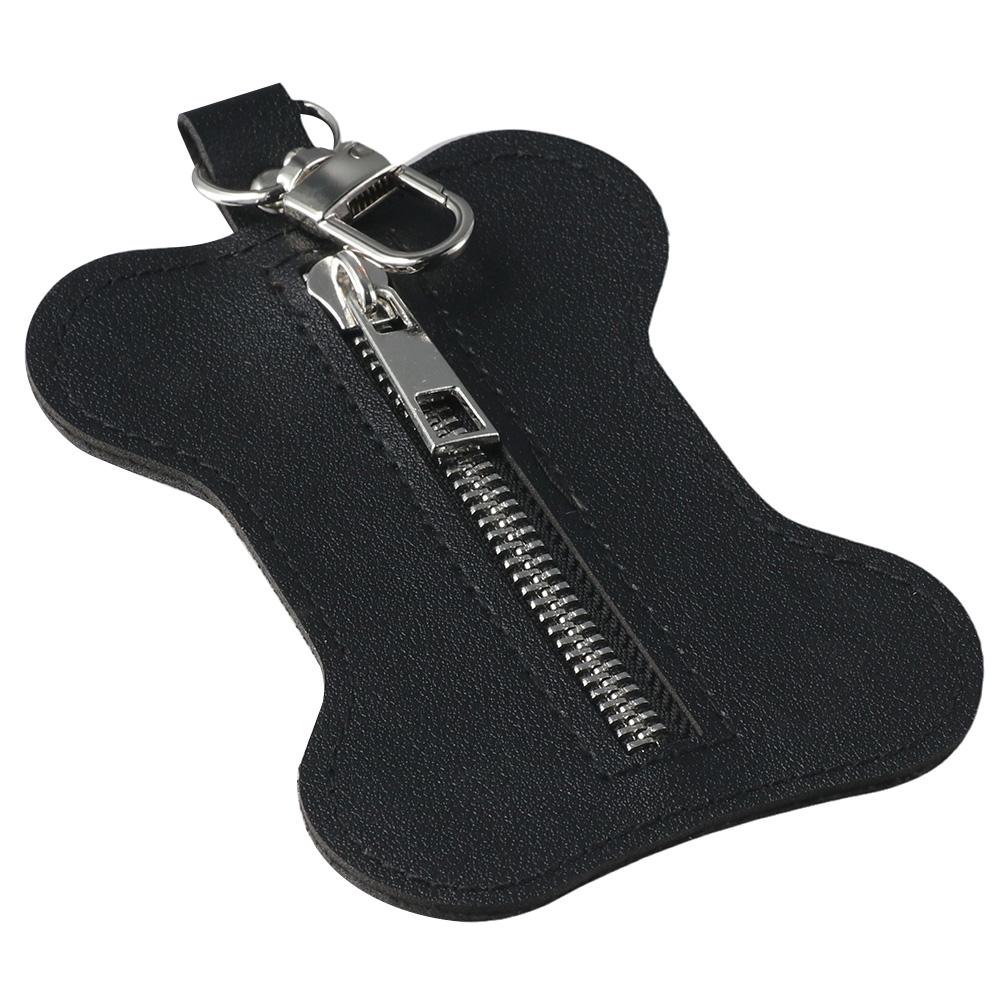 

Держатель для мешка для собачьих какашек из искусственной кожи, портативный мешок для сбора фекалий, диспенсер для мешков для собачьих отходов на открытом воздухе