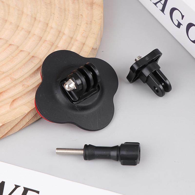 Universal Flexible Helmet Mount For 13 12 11 10 9 Insta360 X4 X5 Ace Pro Sports Camera Curved Flat Adhesive Base Accessory