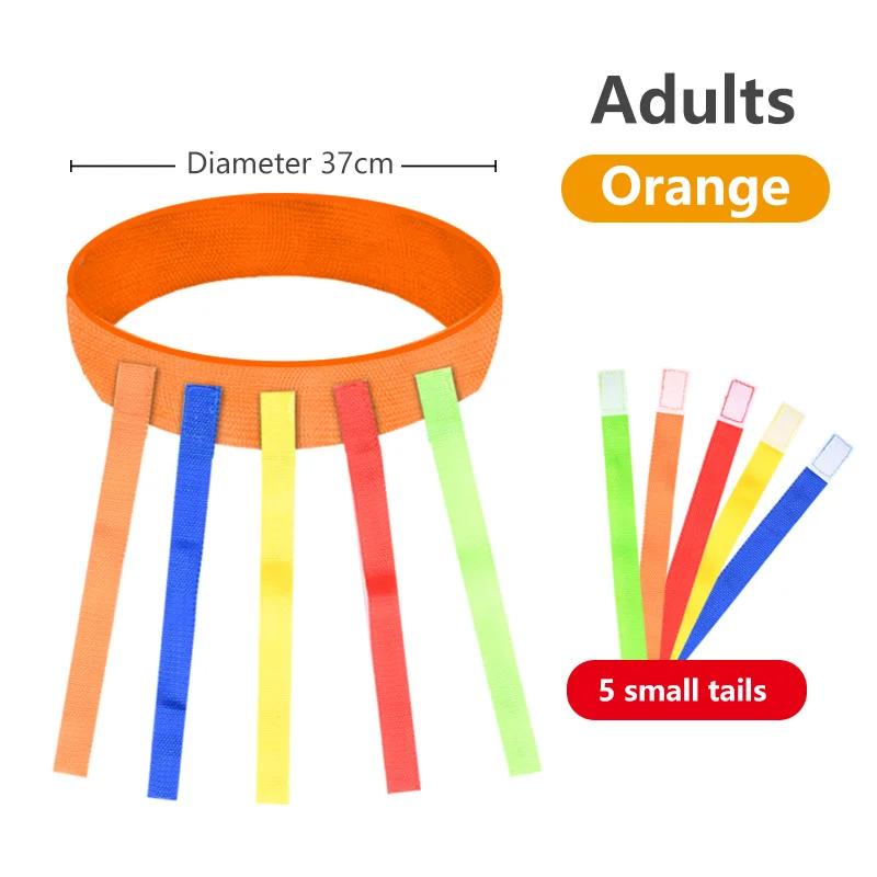 Catch Tail Game Belt Field Day Stretchable Catching Training Equipment Colorful Play Sets for Family Outdoor Carnival Games