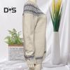 Vintage Damen Pullover Rundhals Langarm Farbblock Loose Pullover Pullover Mode Bequem Warm Strickmode Herbst Winter Gestrickte Kleidung