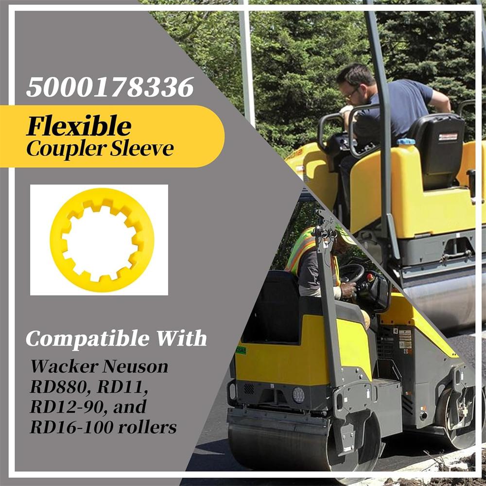 Coupler Sleeve For Wacker Neuson Rd880/Rd11 Rollers