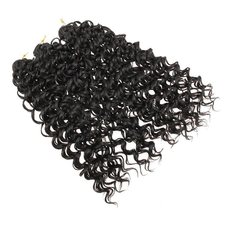 Crochet Hair Braids Gogo Curl Water Wave Synthetic Braiding Hair Gogo Curl (as the picture,10inch(25.40cm))