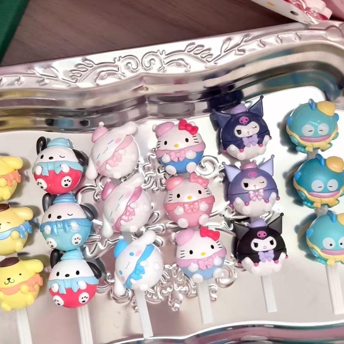 Adorable Sanrio Chubby Beans & Grains Ornaments Blind Box Series