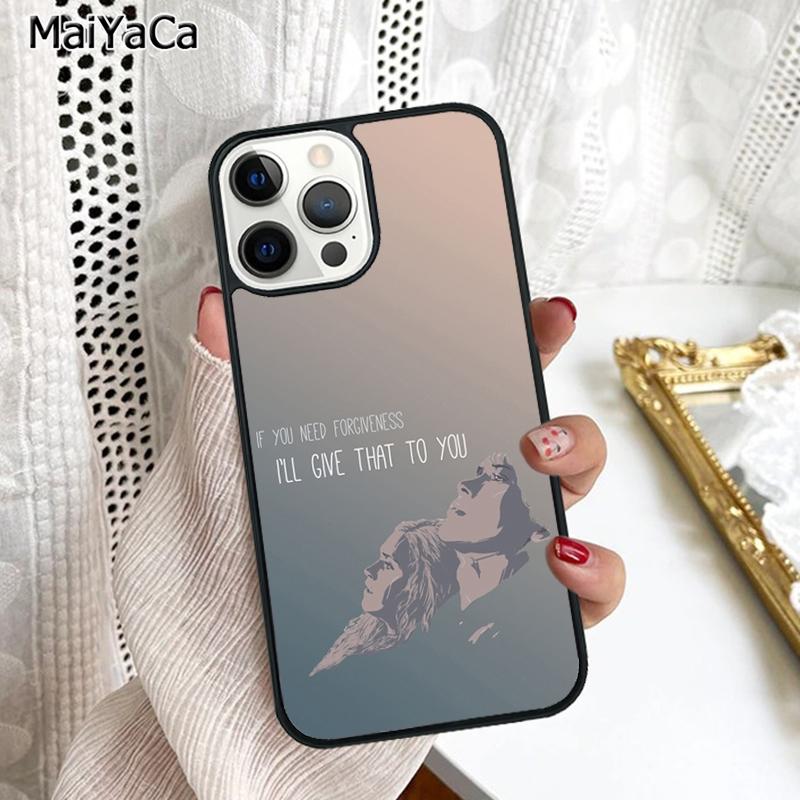The 100 TV Quotes Phone Case Cover For iPhone 17 Air 16 16e 15 plus 11 12 13 14 pro max shell coque