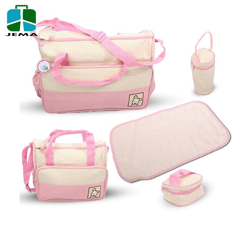 

Новая сумка для подгузников 5 в 1, сумка для мамы с пеленальным столиком