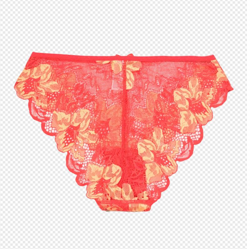 1pcs Women Panties Girls Sexy Lace Underpant Plus Size Pretty Underwear Female Seamless Low Waist Breathable Briefs Female Panty