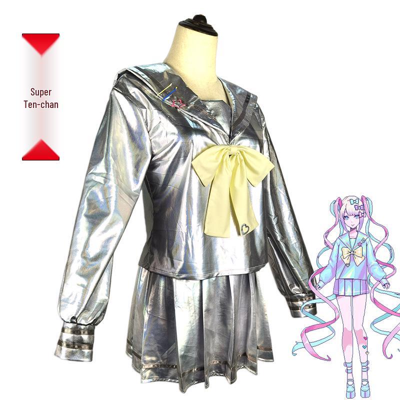 Tangtang Cosplay Costumes: Cute Streamer Girl JK Uniform & Lolita Style for Gaming