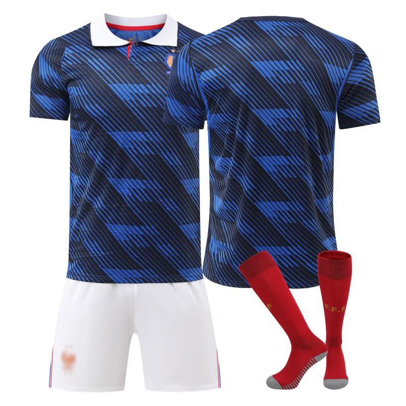 Football Uniform Set World Cup Team Jersey No. 10 Mbappe Training Factory