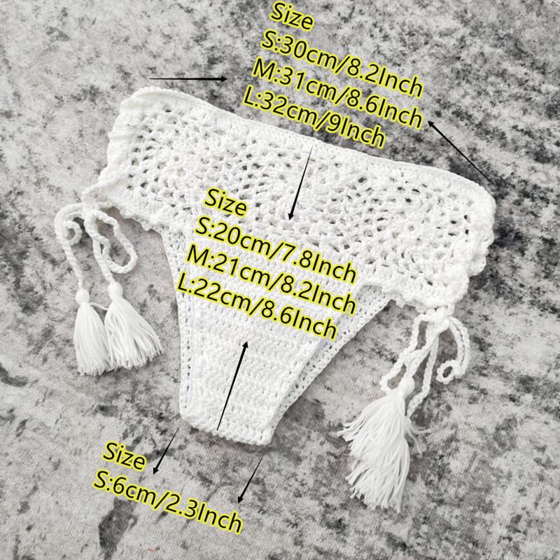 Handmade Crochet Retro Bikini Set