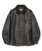 Millo Archive Vintage Shearling Middle Leather Jacket [Espresso]