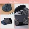 Black Vinyl Summer Sun Hat With Wide Brim And Breathable Design For Fashionable Sun Protection
