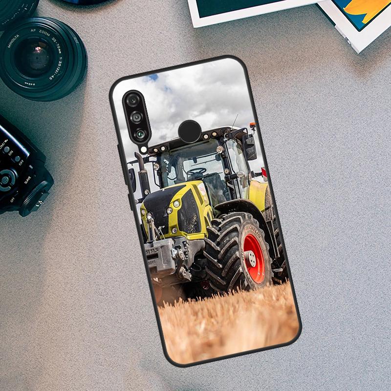 Farm Vehicle Tractor For Huawei Nova 12i 12s 11i 7i 8i Y73 Y70 Y90 Y60 Y72 Y61 Y91 9 10 SE P40 Lite P30 Pro Case