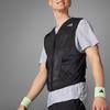 Adidas Ultimate Pocket Vest With Printed Logo And V-Neck Zipper Men Tops Black JF1479