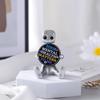Cute Tiny Robot Figure with Slogan - Your Anxiety is A Lying H*e Robot, Inspirational Cute Fun Office Desk Home Room Decorations