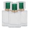 50ml Glass Perfume Bottle Refillable Perfume Atomizer Dispenser Liquid Makeup ContainerGreen