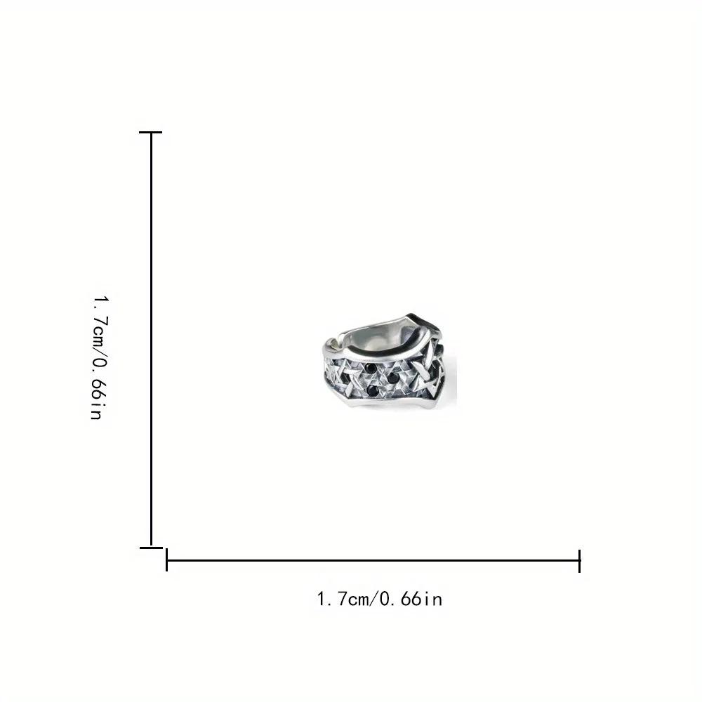 Simple Trend Fashion Retro Gothic Hip-hop Punk Mix Ring Personality Men and Women A Variety of Niche Party Ring Gift Accessories