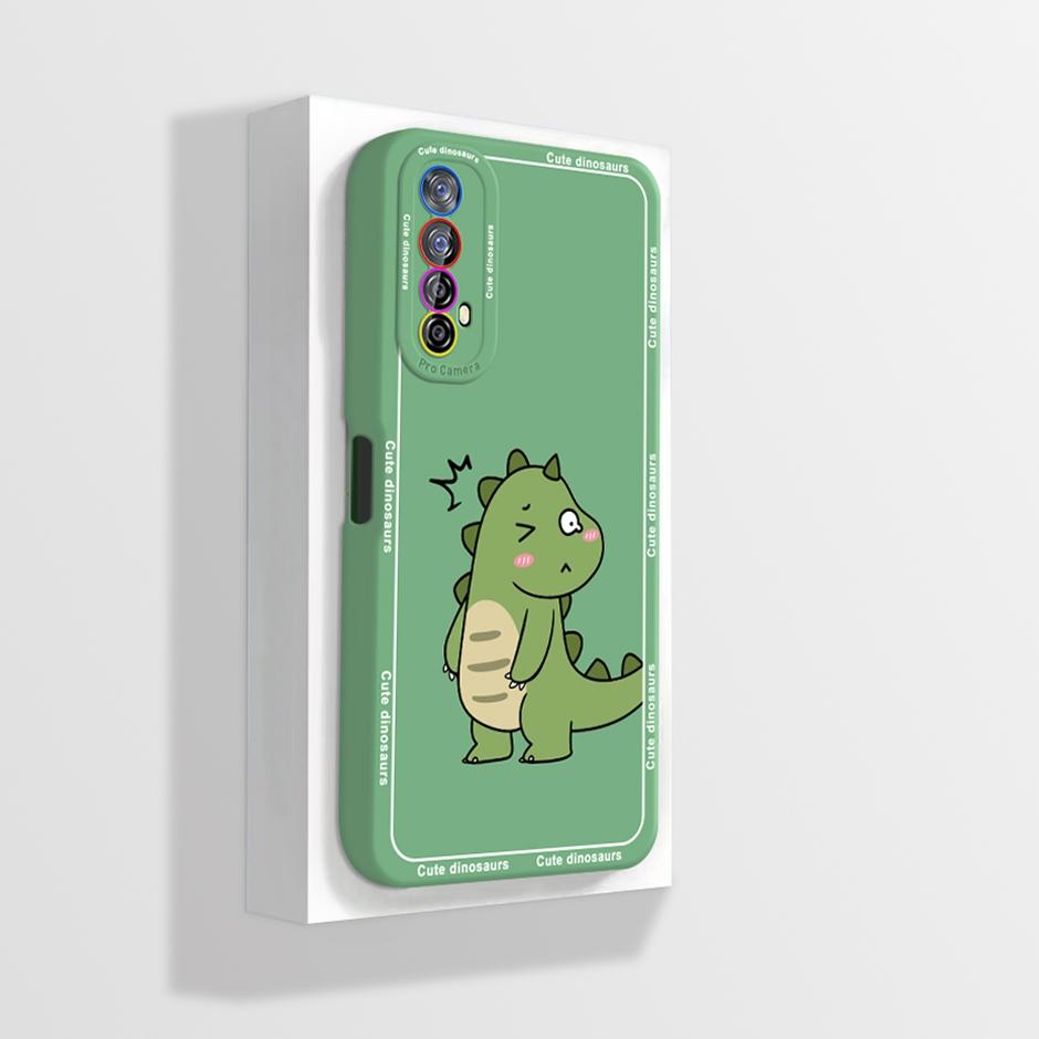 For Realme 7 Case Soft Silicone Cute Cartoon Phone Cover Shell for OPPO Realme Narzo 20 Pro 30 Narzo30 4G Cases New Design Funda