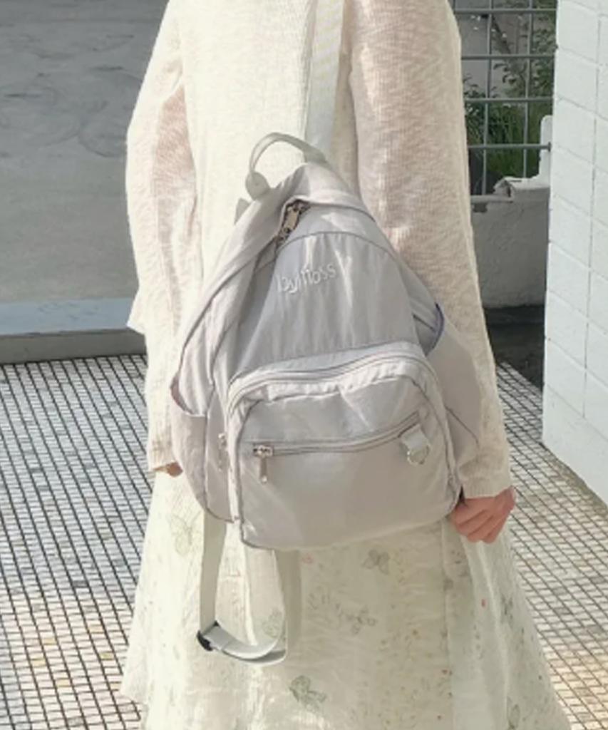 Bymoss Poka Mini Backpack Black Gray