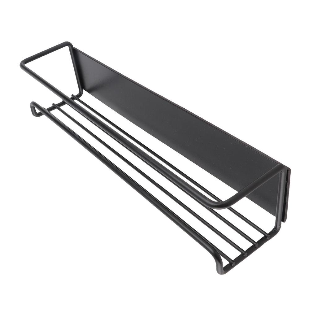 Magnetic Fridge Shelf Space Saving Non Punch Refrigerator Side Seasoning Storage Rack for Home Kitchen