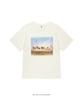 Eolleongttungttangsangjeom [Back To The Future] Horse Tee Pigment Ecru