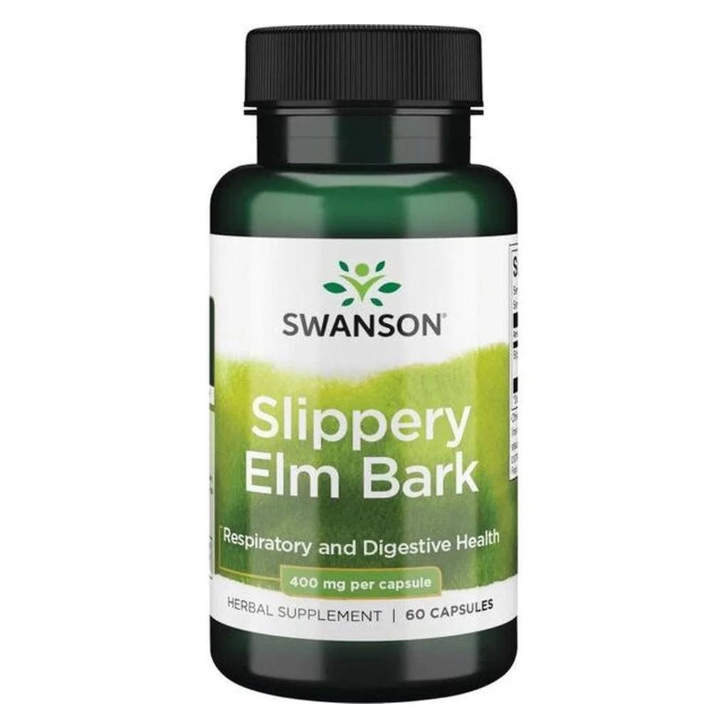 Slippery Elm Bark, 400mg - 60 caps