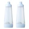 Silicone Squeeze Pancake Mix Dispenser Kitchen Pancake Batter Dispenser Bottle for Waffle Cupcakes Muffins Crepes Qatayef