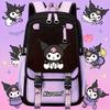Kuromi Cartoon Schultasche Mittelschule Oberschule Schülerinnen Große Kapazität Lässiger Leichter Rucksack