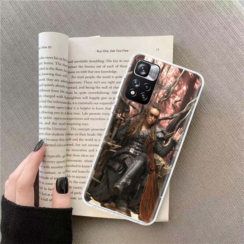 The 100 TV Show Heda Lexa Phone Case For Redmi Note 13 12 Pro Plus 14 15 Pro 5G 11 11T 11E 11S 10 Pro 10S 9 9S Cover Cell Clear
