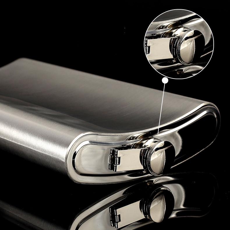 8/18/32/48/64 unzen Übergroße Whiskyflasche Flagon Cccp Tasche Tragbarer Edelstahl Alkohol Flachmann