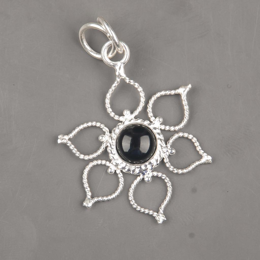 Wonderful Black Tourmaline Pendant Gemstone Jewelry, 925 Solid Sterling Silver Pendant, Handmade Amazing Pendant Jewelry