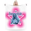 Freya Skye British Singer Actress Flannel Blanket Autumn  Super Warm Throw Blanket for Girls Boys Couch Chair Bedspread Sofa Bed
