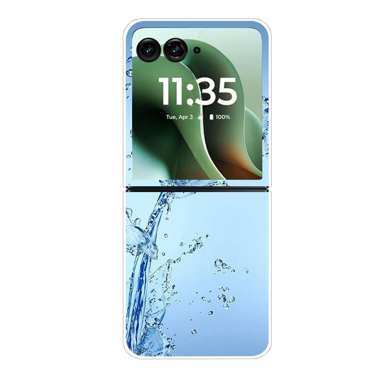 For Motorola moto razr ultra 2025 Case Hard PC Phone Back Cover for Moto Razr 60 Ultra Cases Transparent Funda Shell Fundas