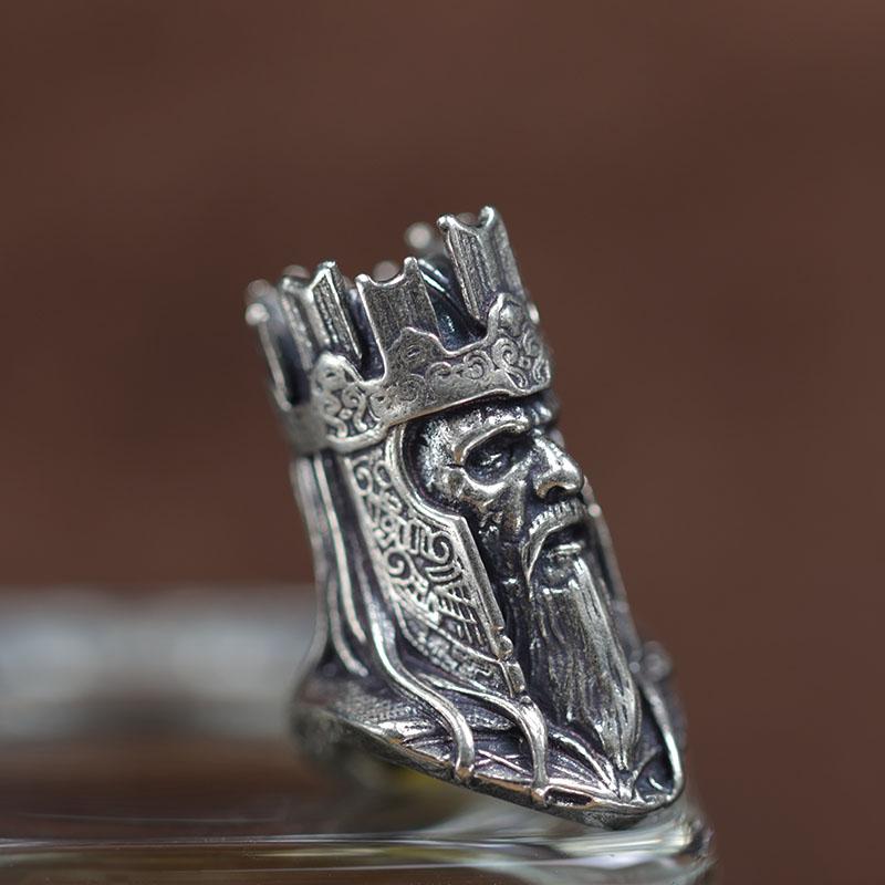 Pope Brass Knife Beads EDC DIY Paracord Woven Bracelet Lanyard Pendants Accessories Pontiff Head Sculpture Outdoor Tool Hangings