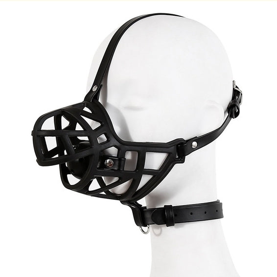 Muselière Sm MUZZLE STRAP Noire - Kinky Puppy - Baillons BDSM