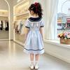 Girls Short Sleeve Dress Princess Style JoomGirls Over 4 Y.o. DressesGirls Cartoon
