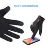 Men Women Cycling Winter Warm Sport Gloves Touchscreen Outdoor Fishing Splash-proof Skiing Snowboard Nonslip Zipper Gloves