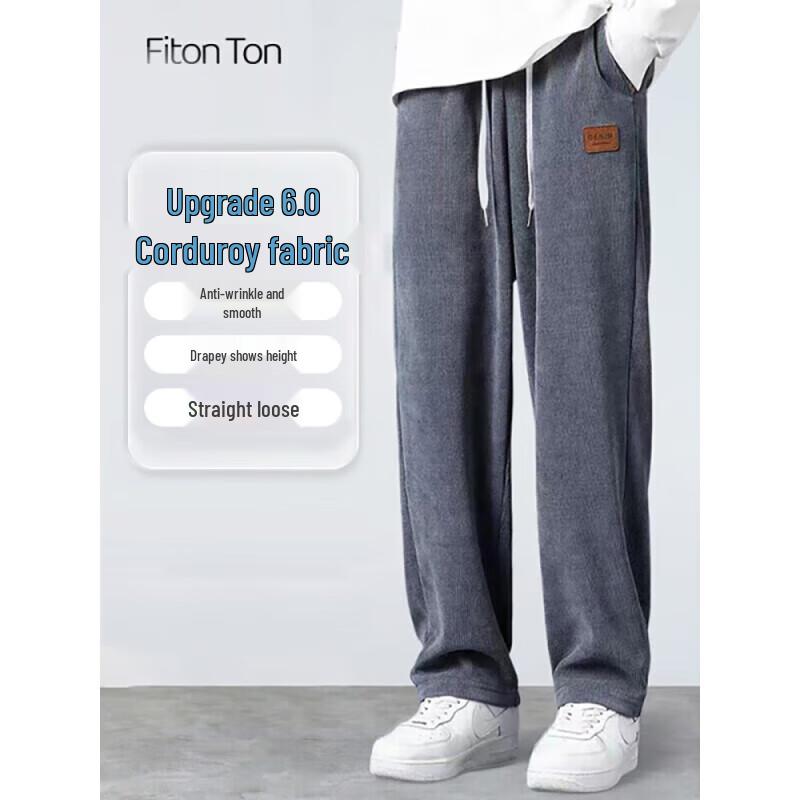 

Мужские повседневные брюки широкого кроя FitonTon XL