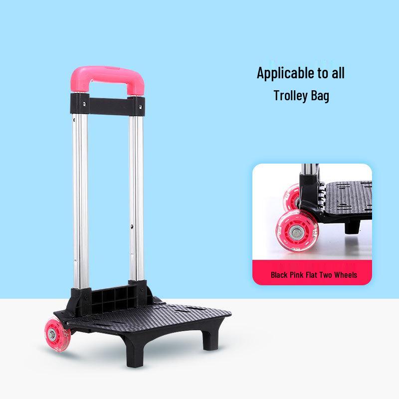 

«Складной детский рюкзак с 3-х или 6-ти колесной мигающей лестничной стойкой»