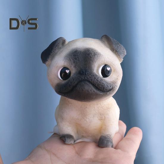 Simulation Dog Squeeze Toy Anxiety Stress Relief Puppy Pinch Sensory Toy Kids Teens Adults Soft TPR Stress Ball Animal Fidget Toy