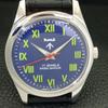 HMT HAND-WINDING VINTAGE INDIAN MENS BLUE COLOR DIAL WATCH A441012-4