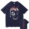 Rapper Playboi Carti New Album Whole Lotta Red Graphic Logo Tshirt Streetwear Mens Hip Hop T Shirt Men Women Fashion T-shirts