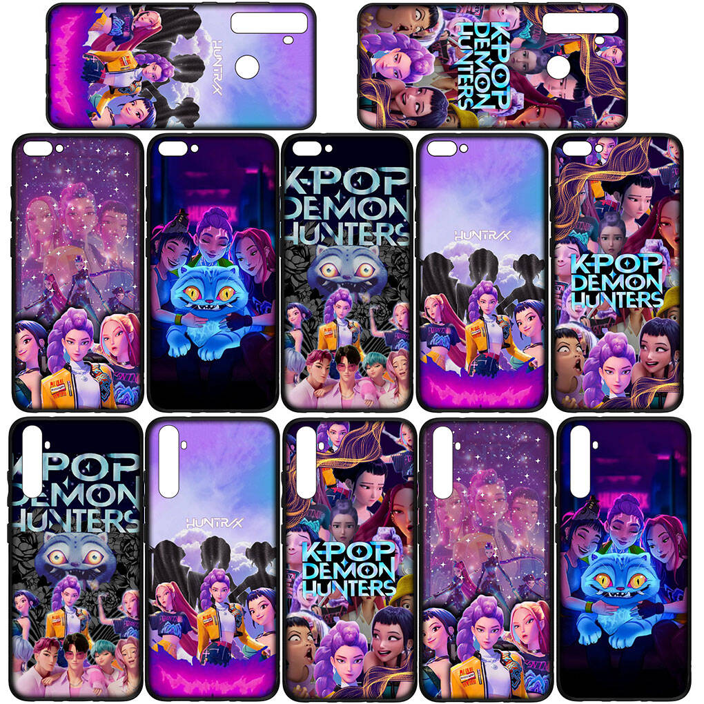 Für Samsung Galaxy S25 S24 S23 iPhone 17 16 15 Xiaomi Redmi Note 14 13 12 Plus Pro Max A57 Hülle KPop Rumi Dämon Mira Jäger Zoey X OPPO Huawei Abdeckung