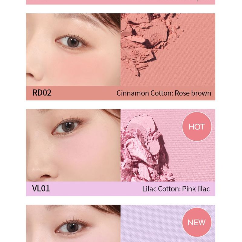 A'PIEU - Juicy-Pang Pastel Blusher - 9 Colors