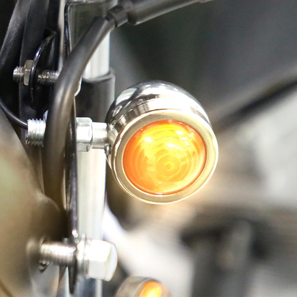 2ks 12V motocykl LED směrových světel Motor blikajícího světla Clignotant Vhodné pro Kawasaki Suzuki Yamaha