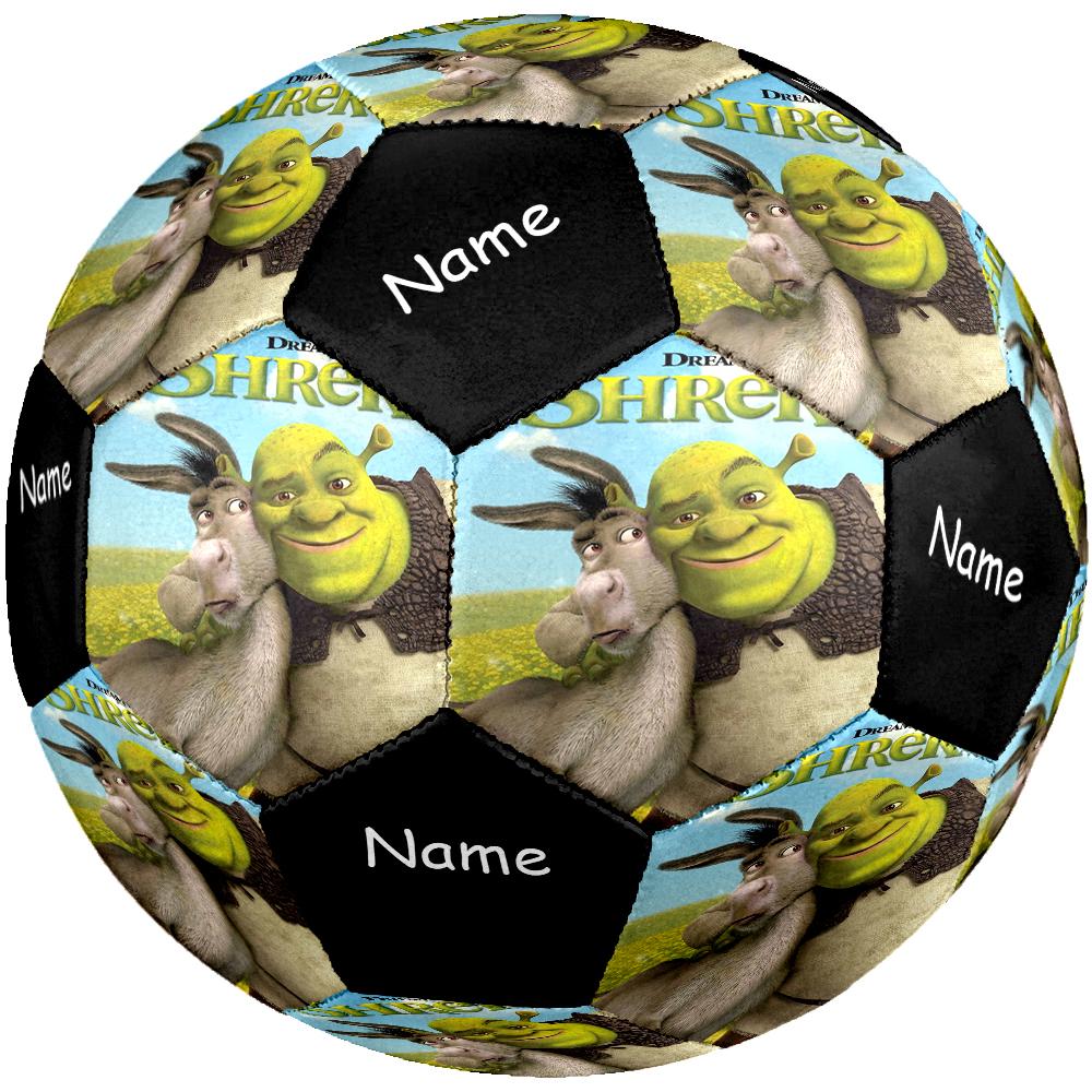 Custom Name Shrek Theme Size 5 Soccer Ball, Suitable for Both Indoor and Outdoor Matches, a Gift Suitable for Everyone.