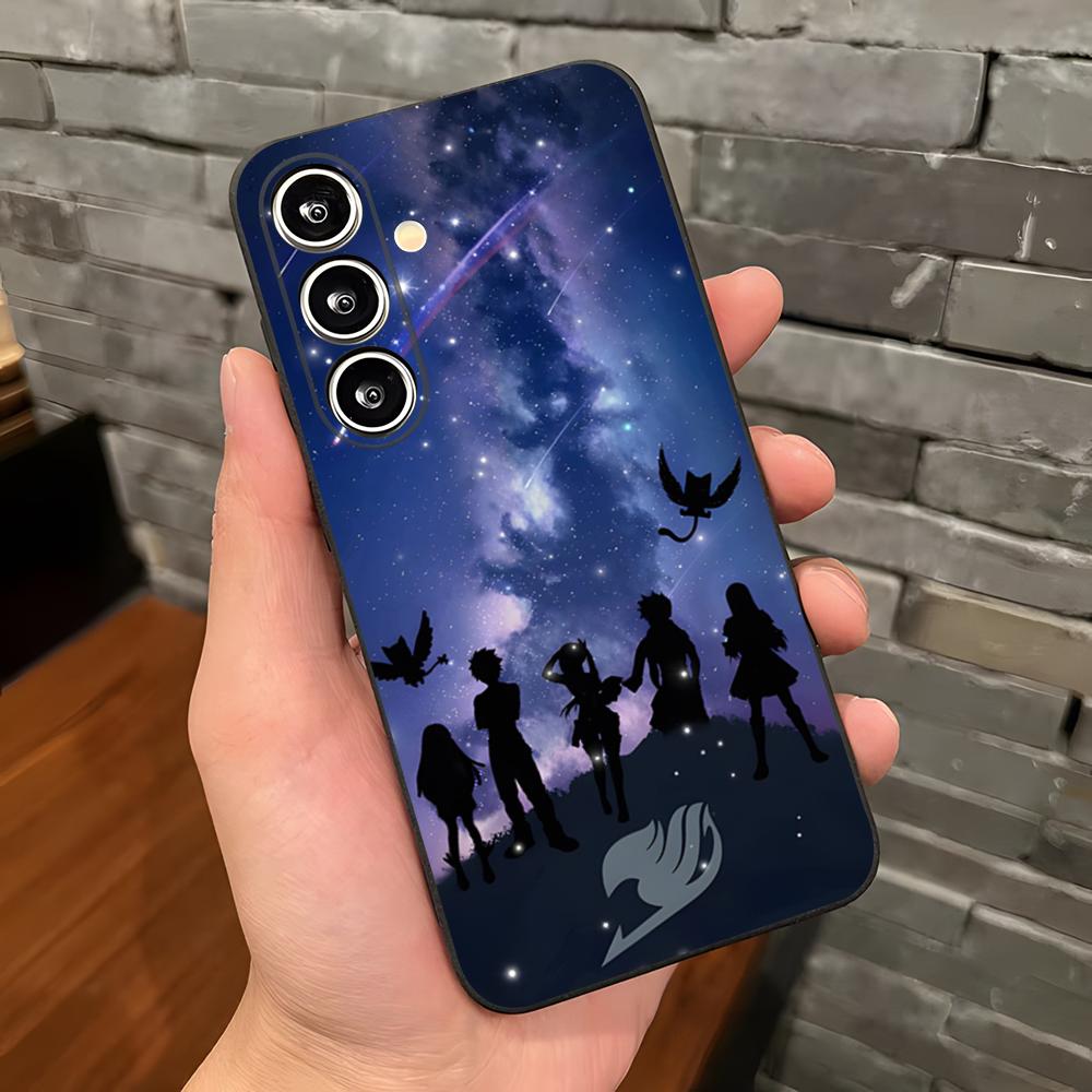 ANIME FAIRY TAIL Phone Case For Samsung S26 S25 Plus S20 S20 Plus S22 Ultra S23 FE S21 Plus S21 Ultra Soft Cover