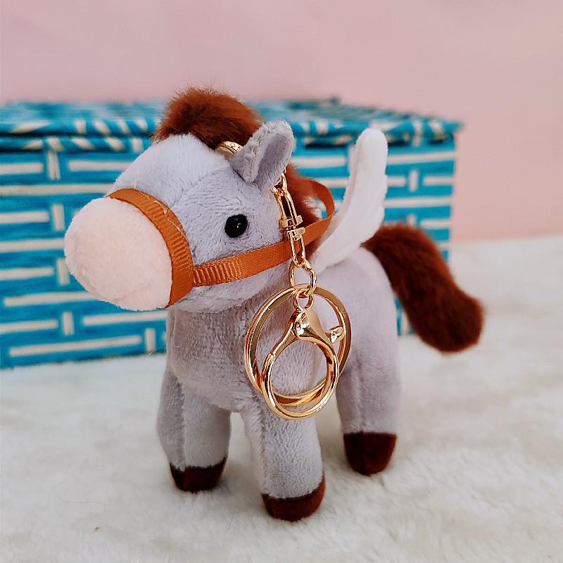 Cute Pony Plush Toy Animal Figure With Pp Cotton For Kids And Collectors