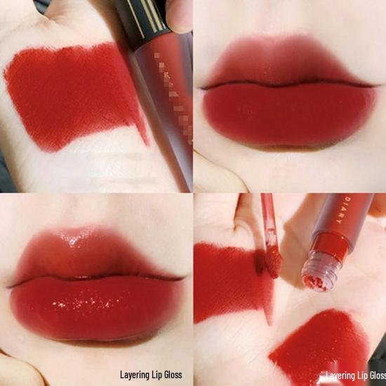 Velvet Lip Glaze: Matte V01 & V07 - Long-lasting, Ideal for Students