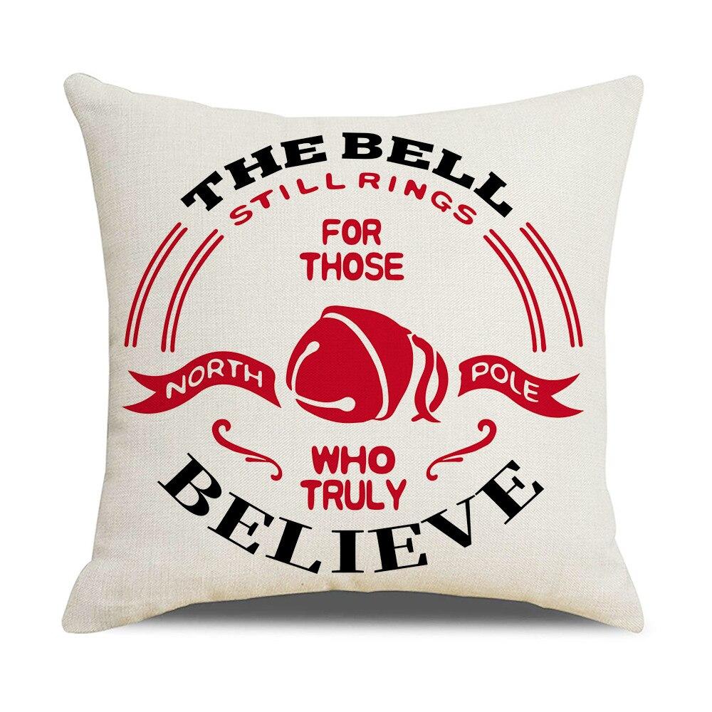 💰Kjøp Christmas Winter Pillow Covers Red 45x45 cm Decorative Throw