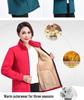 Women's Fleece Zipper Cardigan: Casual Autumn/Spring Jacket for Middle-Aged and Elderly Moms and Grandmas
